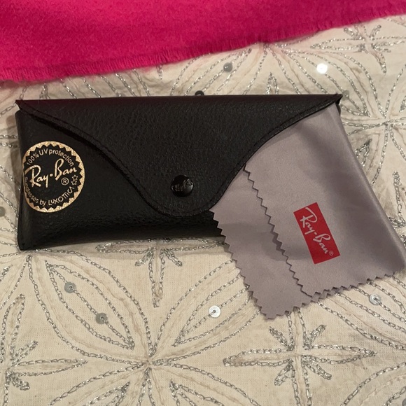 Hexagonal flat lenses Ray Bans - grey mirror - Picture 3 of 5